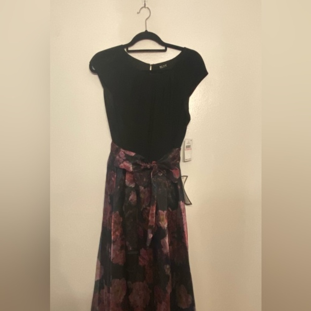 High Low Black Dress‎